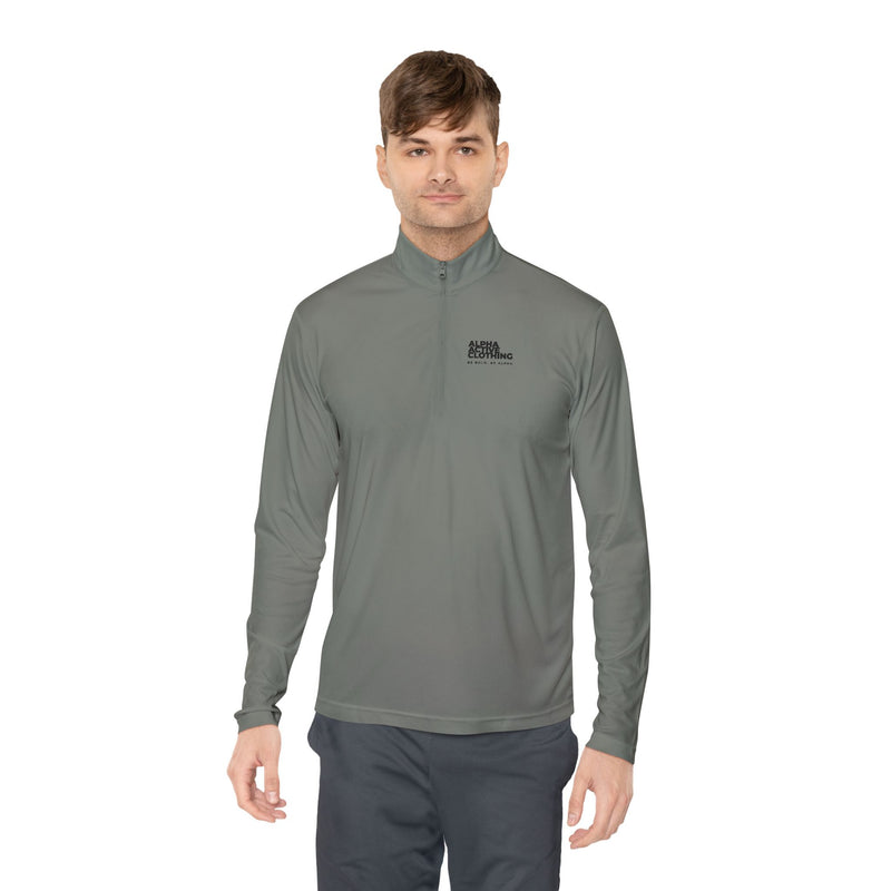 Alpha Active Quarter-Zip Pullover – Clean, Comfortable, Built to Move