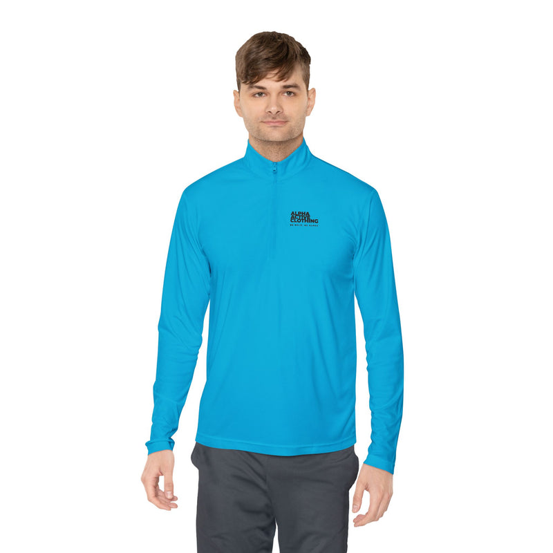 Alpha Active Quarter-Zip Pullover – Clean, Comfortable, Built to Move