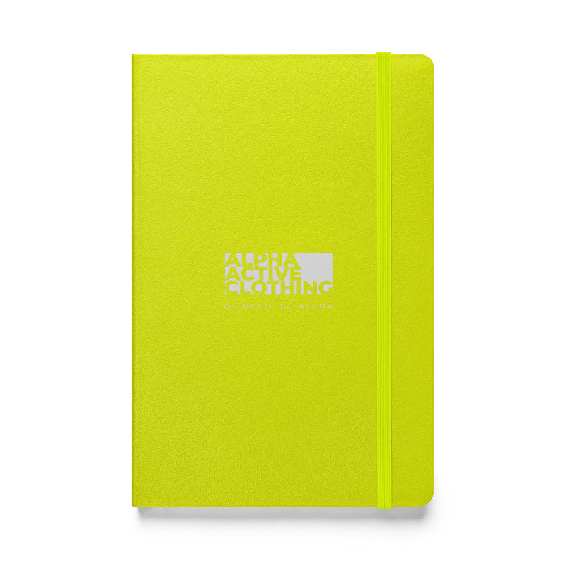 Alpha Active Branded Hardcover Notebook
