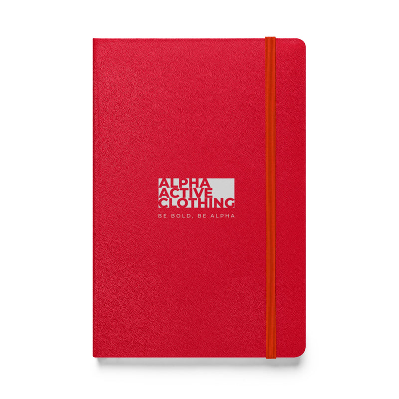 Alpha Active Branded Hardcover Notebook
